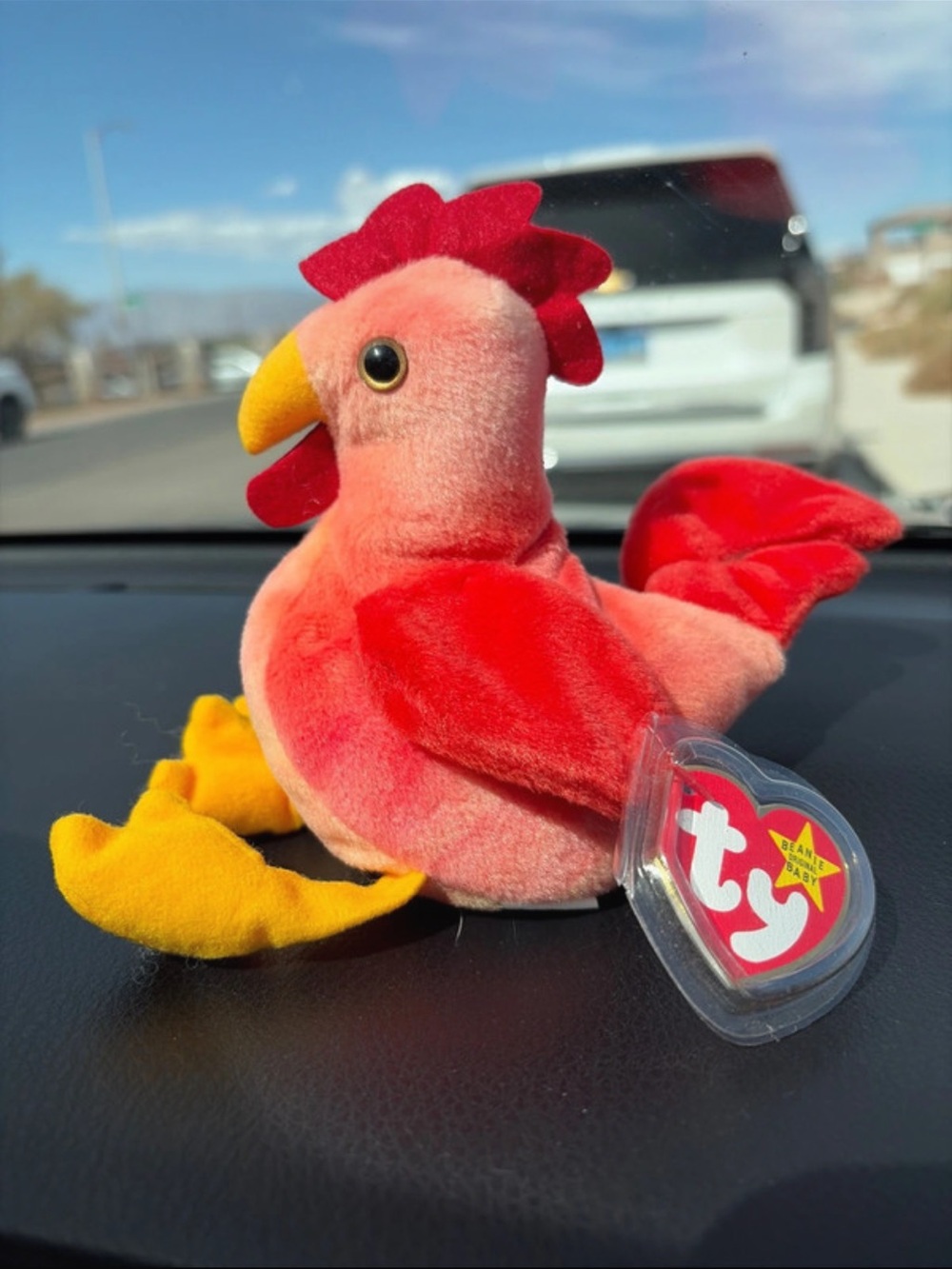 Ty Doodle Rare Vintage Rooster 1997